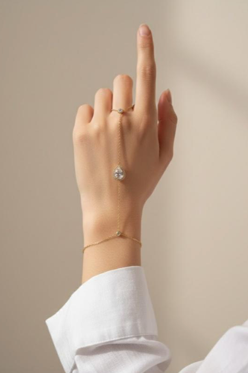 Bracelet Bague - Léonie